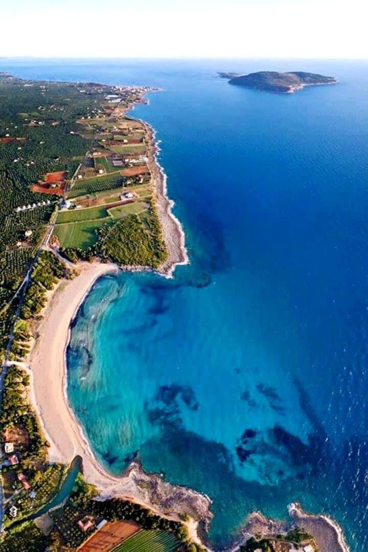 Navarino Captains Villa - Lux Private Pool Retreat มาราโธโพลิส ภายนอก รูปภาพ