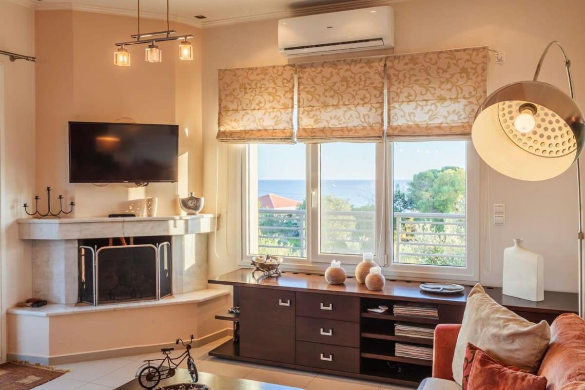 Navarino Captains Villa - Lux Private Pool Retreat มาราโธโพลิส ภายนอก รูปภาพ