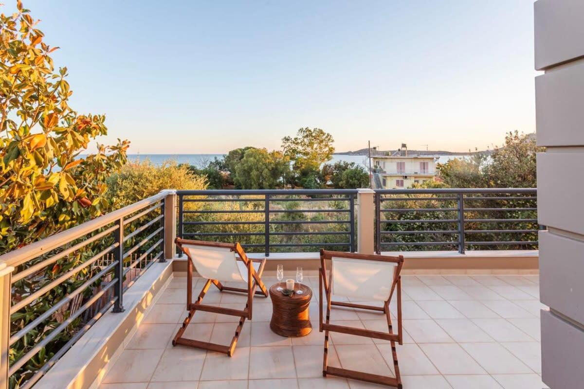 Navarino Captains Villa - Lux Private Pool Retreat มาราโธโพลิส ภายนอก รูปภาพ