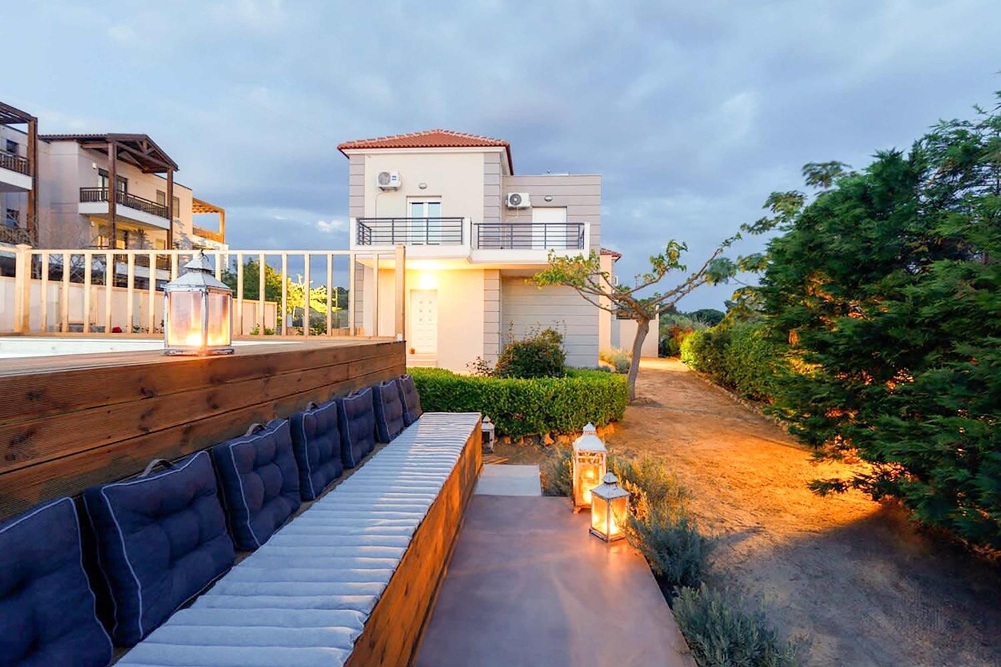 Navarino Captains Villa - Lux Private Pool Retreat มาราโธโพลิส ภายนอก รูปภาพ